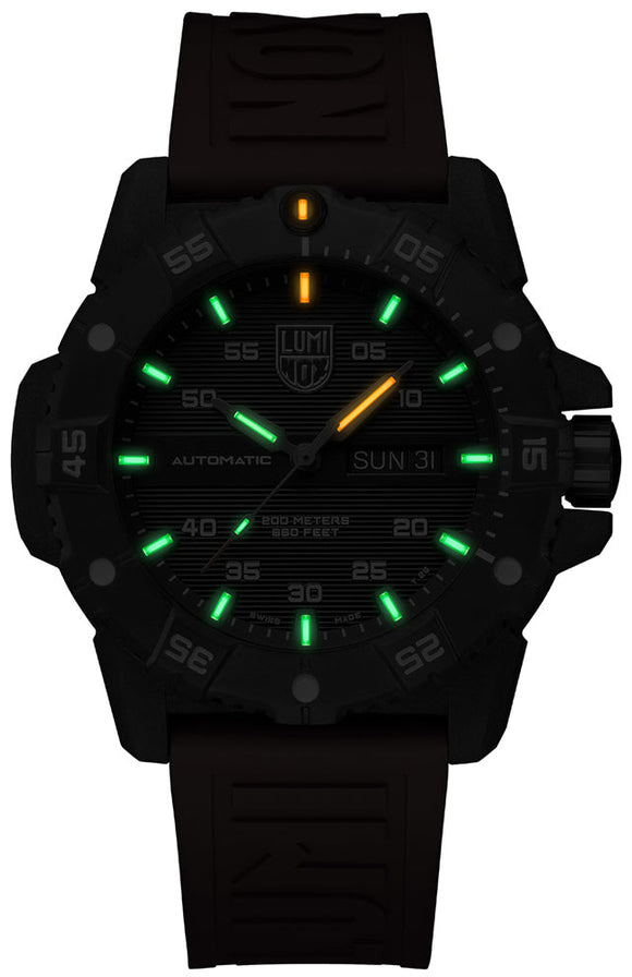 Luminox Sea Master Automatic Carbon Seal 3800 Series Watch