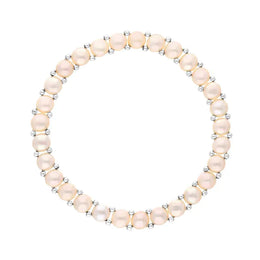 Yoko Pearls Freshwater Pearl Small White Bracelet PRLBCT1
