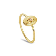 Clogau Forget Me Not Gold and Diamond Ring