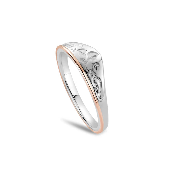 Clogau Tree of Life Filigree Silver Ring