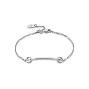 Clogau Tree of Life Insignia Curve Silver Bracelet