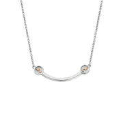 Clogau Tree of Life Insignia Curve Silver Necklace