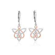 Clogau Fairies of the Mine White Topaz Sterling Silver Drop Earrings 3SETL0231