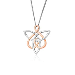 Clogau Fairies of the Mine White Topaz Sterling Silver Pendant Necklace 3SETL0233