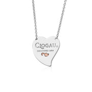 Clogau Tree of Life Insignia Signature Heart Sterling Silver Necklace 3SCGSHN