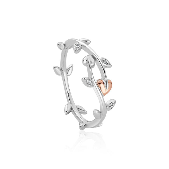 Clogau Vine of Life Topaz Sterling Silver Ring