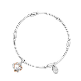 Clogau Always In My Heart Sterling Silver Bracelet
