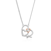 Clogau Bound Forever Sterling Silver Necklace, 3SLVB0640