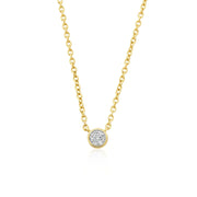 Clogau Celebration 9ct Gold Laboratory Diamond Necklace, GCLC0359
