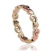 Clogau Tree Of Life Yellow and Rose Gold Ring, TOLEYR2