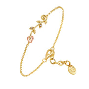 Clogau Vine Of Life 9ct Gold Diamond Bracelet