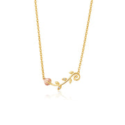 Clogau Vine Of Life 9ct Gold Diamond Necklace GTOL0055