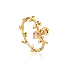 Clogau Vine Of Life 9ct Gold Diamond Ring GTOL0054