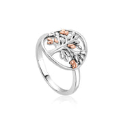 Clogau Tree of Life Circle Sterling Silver Ring 3STOL0605