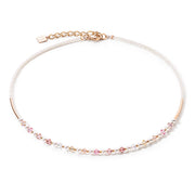 Coeur De Lion Princess Pearls Light Rose Necklace, 6022101920