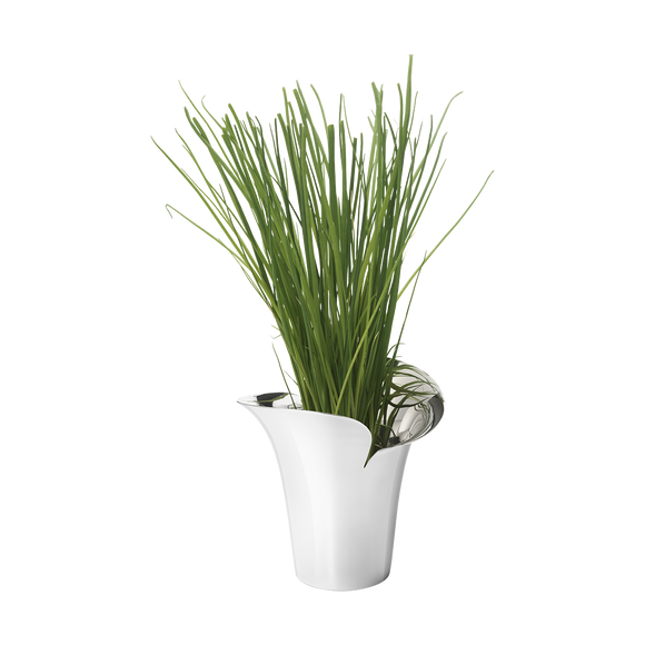 Georg Jensen Bloom Botanica Stainless Steel Petit Flower Pot