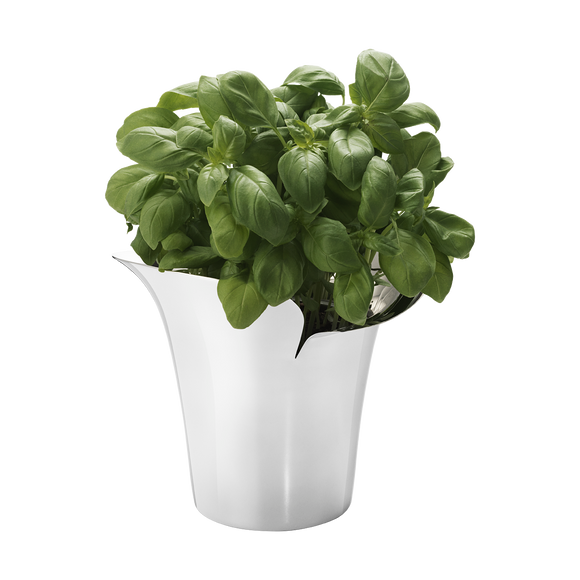 Georg Jensen Bloom Botanica Stainless Steel Small Flower Pot