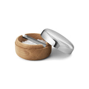 Georg Jensen Alfredo Stainless Steel Salt Jar 10019509_2