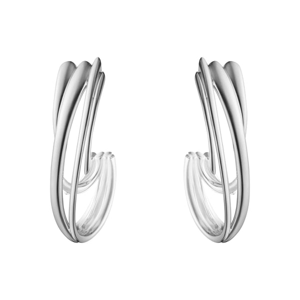 Georg Jensen Arc Sterling Silver Earrings 20001323