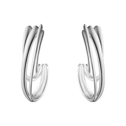 Georg Jensen Arc Sterling Silver Earrings 20001323