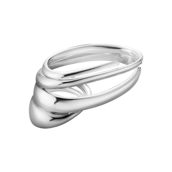 Georg Jensen Arc Sterling Silver Double Ring 20001308