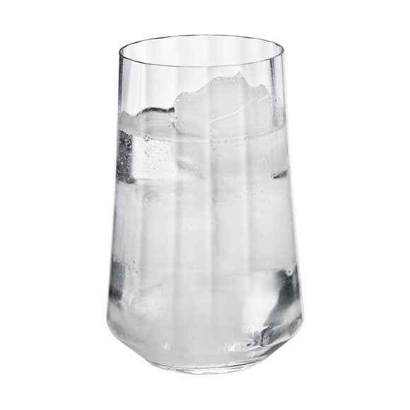 Georg Jensen Bernadotte Six Piece Tall Tumbler Glass Set