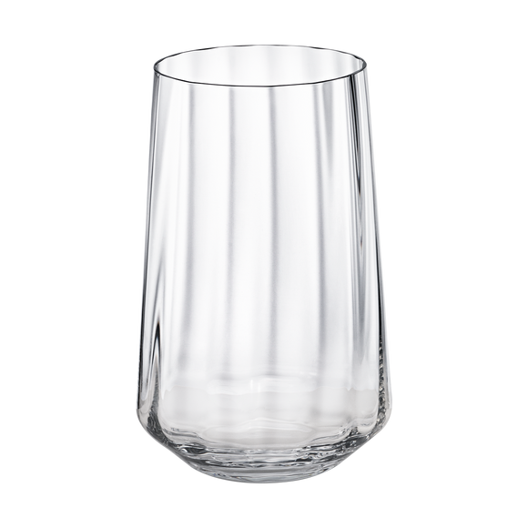 Georg Jensen Bernadotte Six Piece Tall Tumbler Glass Set, 10019195