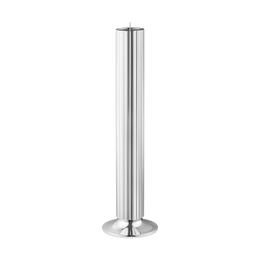 Georg Jensen Bernadotte Stainless Steel Floor Candle Holder Large, 10019285