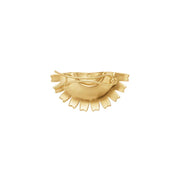 Georg Jensen Daisy 18ct Yellow Gold Plated Sterling Silver White Enamel Half Flower Hair Clip
