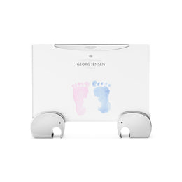 Georg Jensen Elephant Stainless Steel 5x7 Inch Picture Frame 10019294