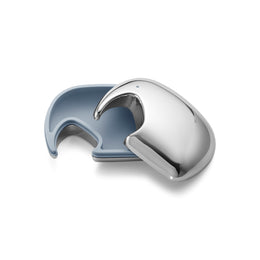 Georg Jensen Elephant Stainless Steel Blue Keepsake Box 10019779_2