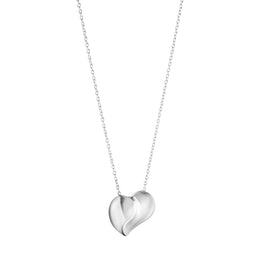 Georg Jensen Hearts of Georg Jensen Sterling Silver Necklace, 20001294.