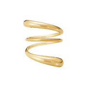 Georg Jensen Mercy 18ct Yellow Gold Twist Ring 20001406