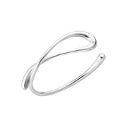 Georg Jensen Mercy Sterling Silver Twist Bangle 20001405