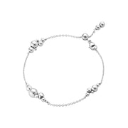 Georg Jensen Moonlight Grapes Sterling Silver Adjustable Chain Bracelet 20001415