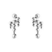Georg Jensen Moonlight Grapes Sterling Silver Chandelier Earrings 20001411