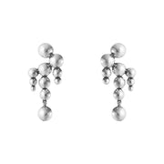 Georg Jensen Moonlight Grapes Sterling Silver Chandelier Earrings 20001411