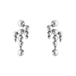 Georg Jensen Moonlight Grapes Sterling Silver Chandelier Earrings 20001411