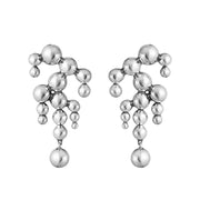 Georg Jensen Moonlight Grapes Sterling Silver Chandelier Earrings Pair 20001412-20001412