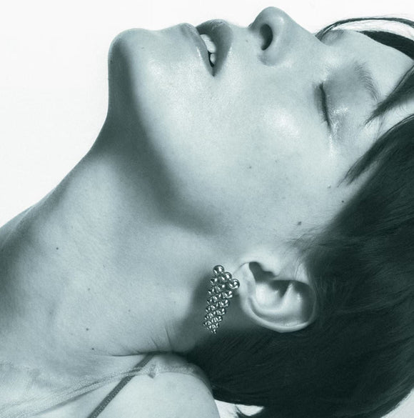 Georg Jensen Moonlight Grapes Sterling Silver Single Earring Left