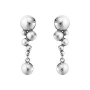 Georg Jensen Moonlight Grapes Sterling Silver Small Earrings 20001410