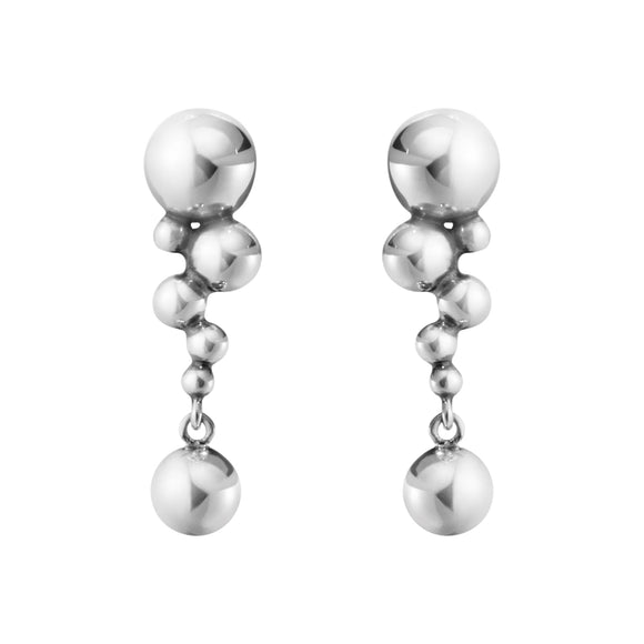 Georg Jensen Moonlight Grapes Sterling Silver Small Earrings 20001410