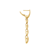 Georg Jensen Reflect 18ct Yellow Gold Link Drop Earrings