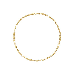 Georg Jensen Reflect 18ct Yellow Gold Slim Necklace 20001285