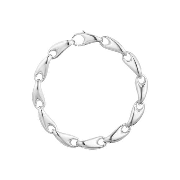 Georg Jensen Reflect Sterling Silver Link Bracelet 20001172