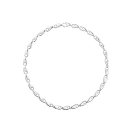 Georg Jensen Reflect Sterling Silver Medium Link Necklace 20001178