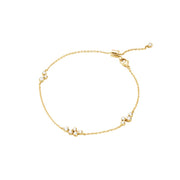 Georg Jensen Signature Diamonds 18ct Yellow Gold 0.28ct Bracelet