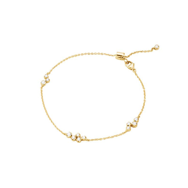Georg Jensen Signature Diamonds 18ct Yellow Gold 0.28ct Bracelet