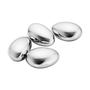 Georg Jensen Sky Stainless Steel Four Piece Ice Cube Set, 10014942