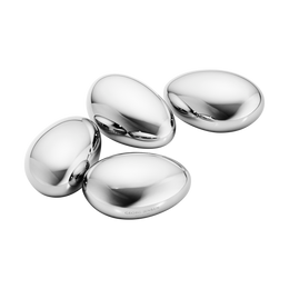 Georg Jensen Sky Stainless Steel Four Piece Ice Cube Set, 10014942